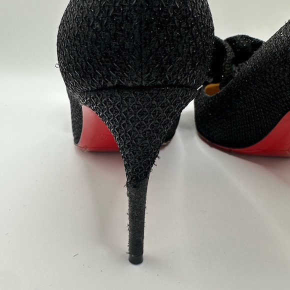 Christian Louboutin Anemosia 85 Glitter Diams - Size 37 (READ) - Picture 4 of 8